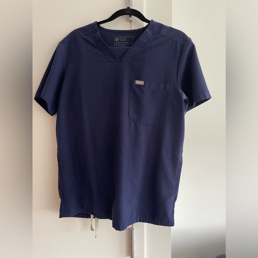 Figs Men’s Navy Scrub Set Size S
